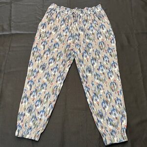 Rachel Zoe Multicolor Patterned Joggers